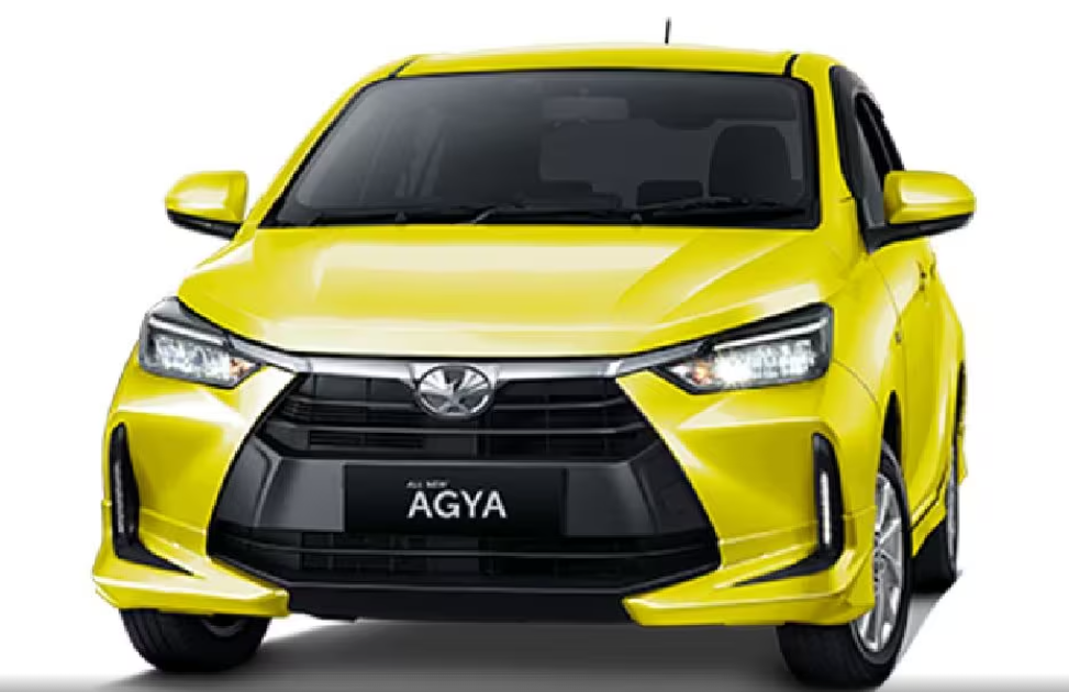 Toyota Agya Yellow