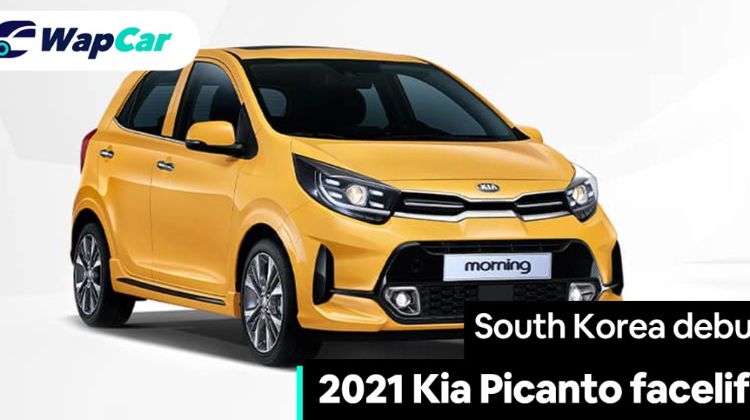 New 2021 Kia Picanto facelift launched in Korea; BSM, RCTA, new Bluetooth connection system