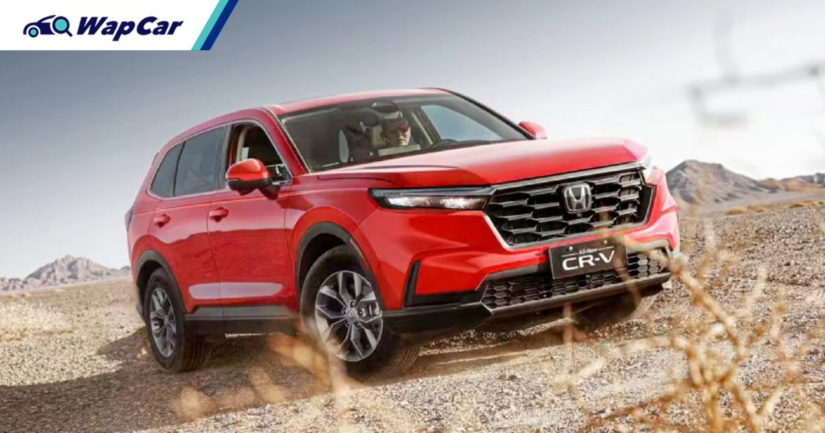 Tantalise yourself with 20 photos of the all-new 2022 Honda CR-V 01