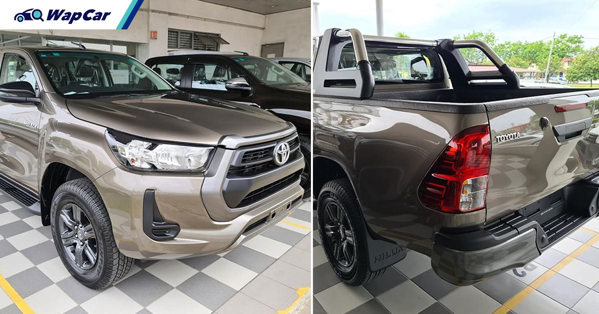 A no-frills workhorse, new 2022 Toyota Hilux 2.4E MT variant added; from RM 110k 01