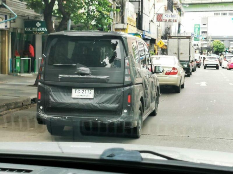 Spied: All-new 2023 Nissan Serena (C28) spotted in Thailand again with clearer front grille shot 02