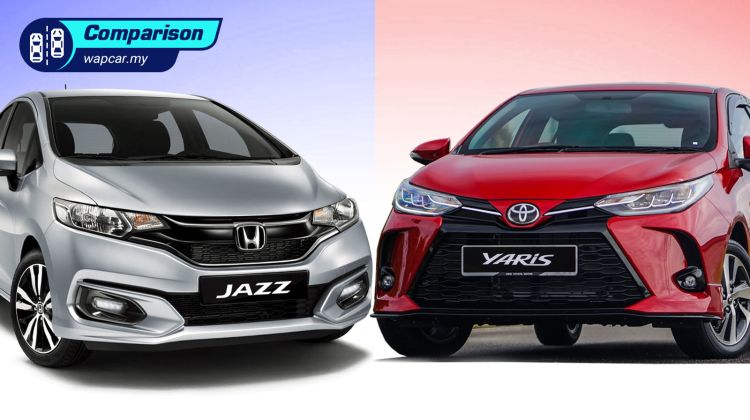 2021 Toyota Yaris vs Honda Jazz - Ageing Jazz still worth buying?
