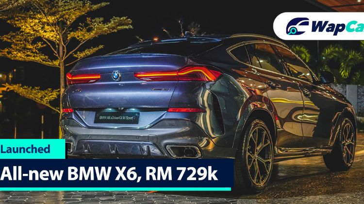 All-new 2020 BMW X6 xDrive40i M Sport launched; 340 PS/450 Nm, CBU, RM 729k