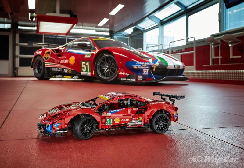 Lego unveils Ferrari 488 GTE, 1,688 pieces, yours for RM 800 02