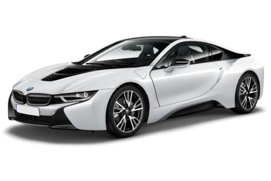 BMW i8 Roadster Crystal White Pearl With Frozen Grey Metallic