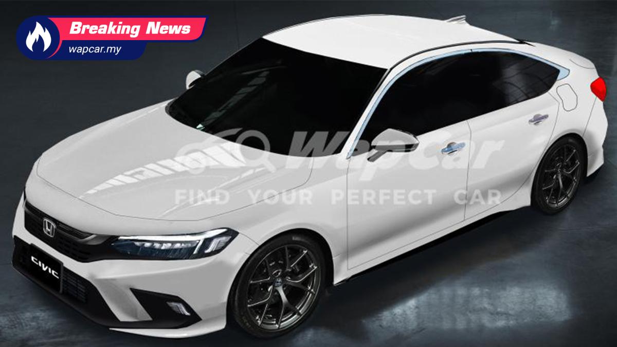 2021 Honda Civic prototype debuts next week, Malaysia launch in the same year? 01
