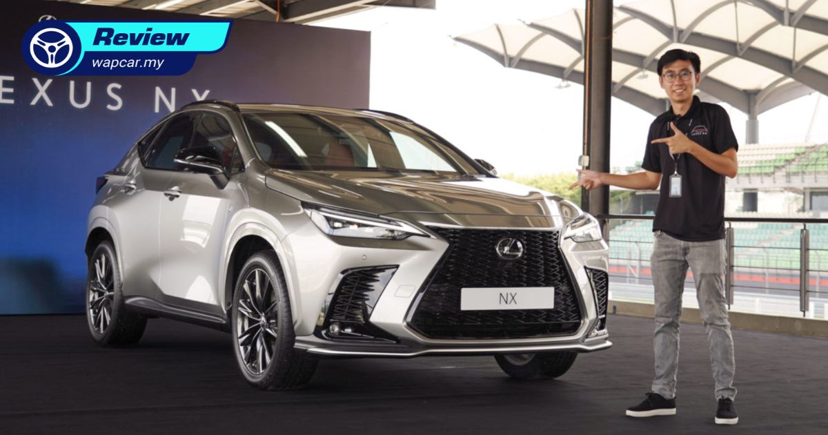 Video: The all-new 2022 Lexus NX 350 F Sport raises its price but also raises the bar 01
