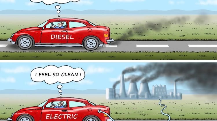 Are electric vehicles (EV) truly cleaner than combustion-engine cars?