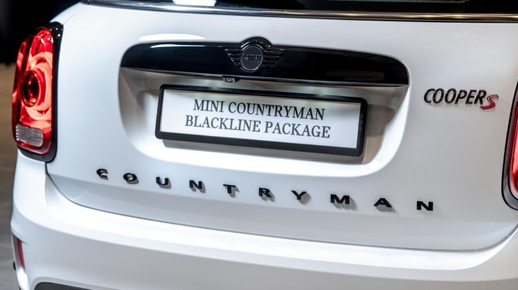 Fancy a MINI Countryman without chrome bits? Only 38 units available though