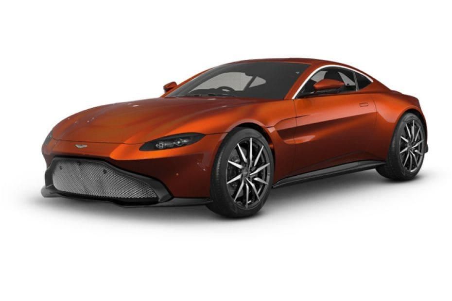 Aston Martin Vantage Orange