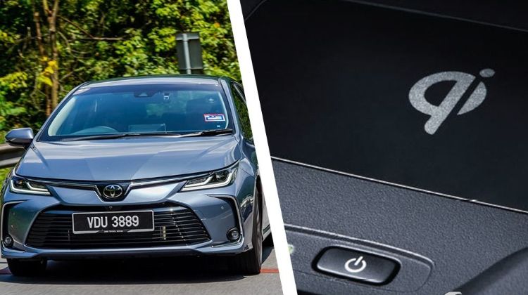 Toyota Corolla Altis's segment-first wireless charger - what phones does it support?