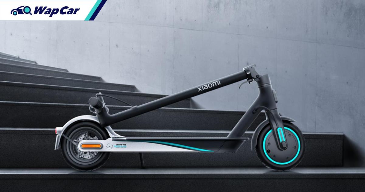 Xiaomi releases Mercedes-AMG Petronas F1 Team scooter; Lewis’ new pitlane ride 01