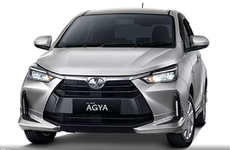 Toyota Agya Silver