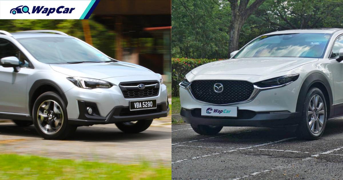 Mazda CX-30 vs Subaru XV – Want to buy a compact SUV that also drives well? Look no further 01