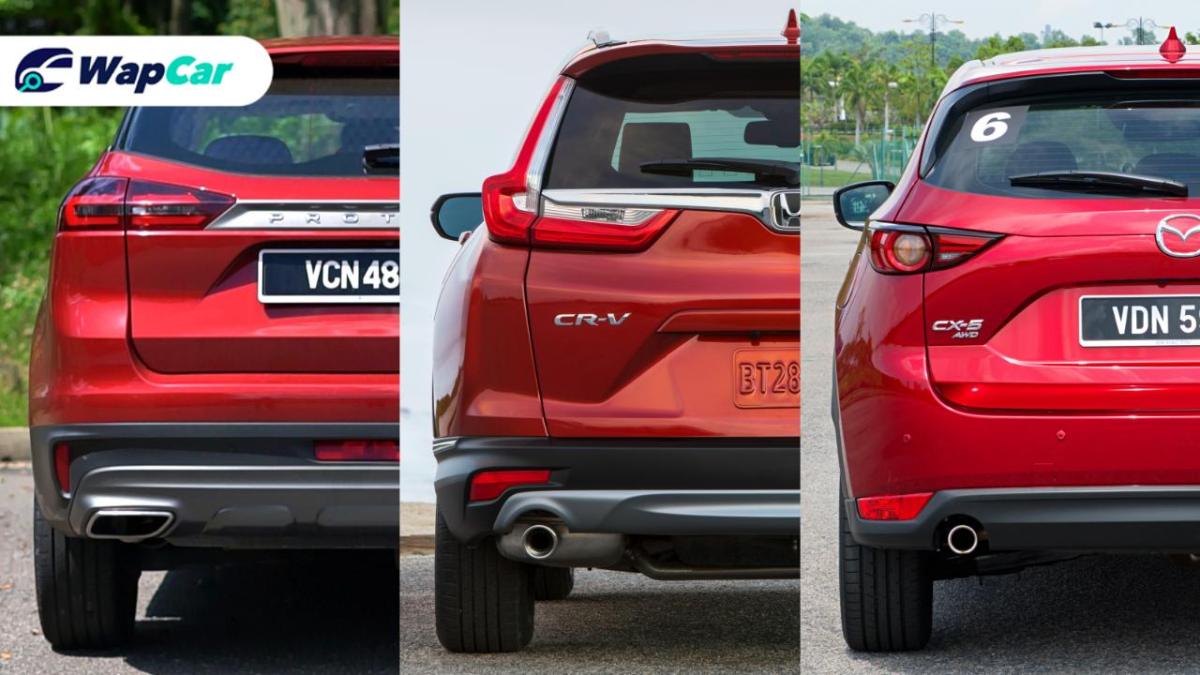 Ratings Comparison: Proton X70 vs Honda CR-V vs Mazda CX-5 - Quality and features 01