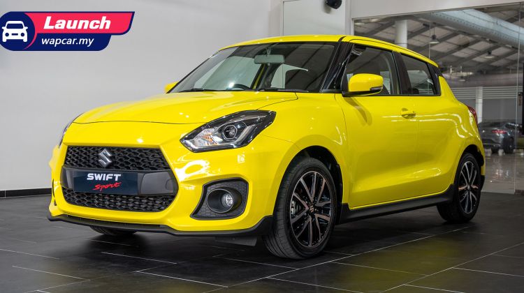 2021 Suzuki Swift Sport launched in Malaysia, priced at RM 140k, 1.4T with 140 PS and 230 Nm