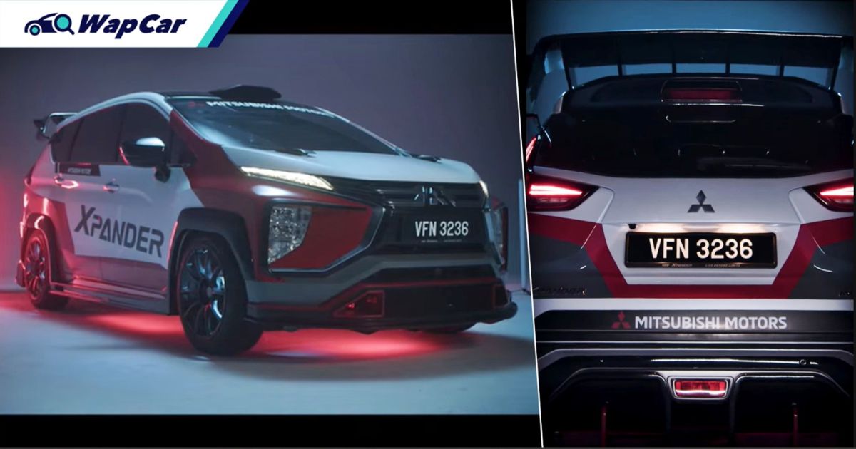 Mitsubishi teases some faux motorsports bits for its best-selling Xpander 01