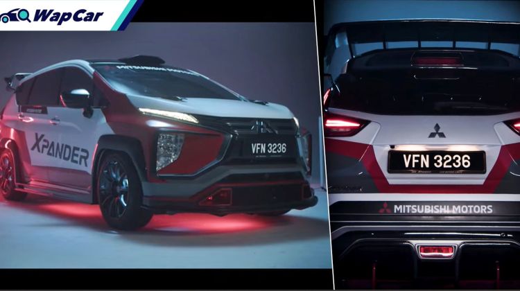 Mitsubishi teases some faux motorsports bits for its best-selling Xpander