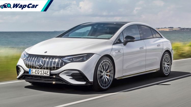 Meet the Mercedes-AMG EQE, egg-shaped and ready to leave your mouth agape with ludicrous performance