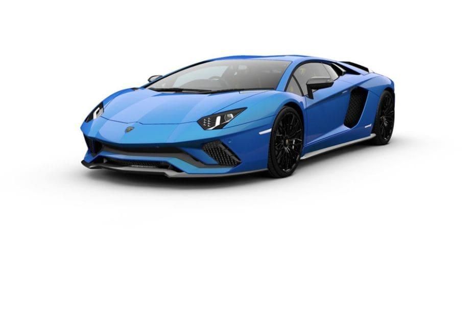 Lamborghini Aventador Blue