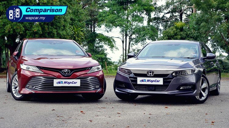 2020 Honda Accord 1.5 TC-P vs 2019 Toyota Camry 2.5V - Which should you buy?