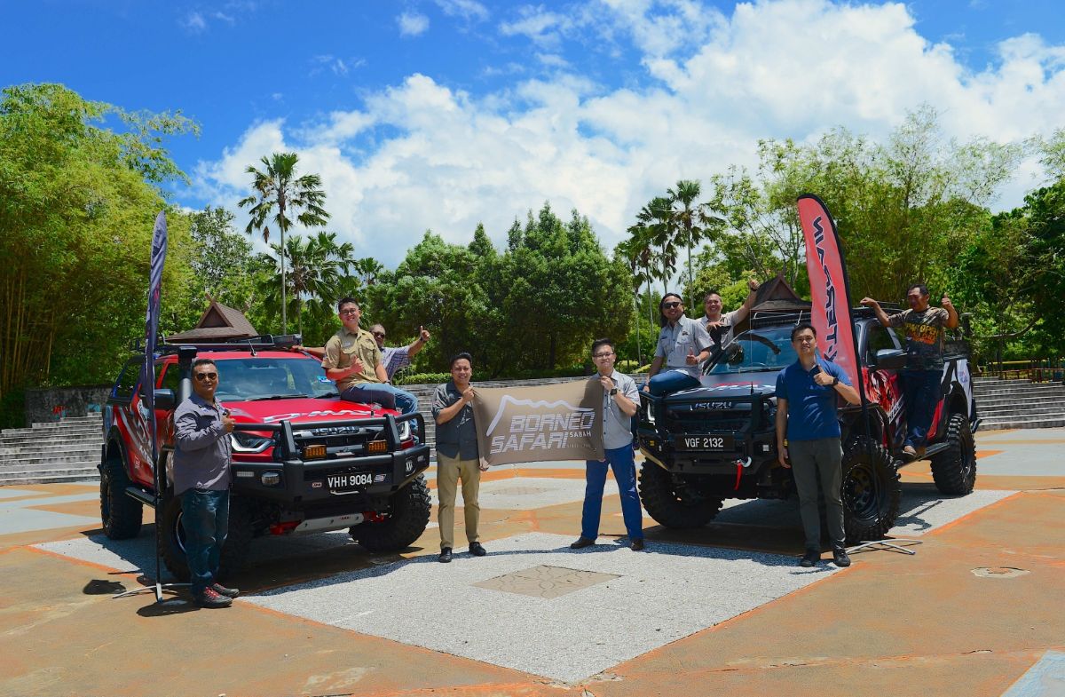 Off the runway and into the wilderness, Isuzu D-Max X-Terrain gets ready to take on Borneo Safari 06