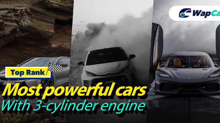Top-3 most powerful cars with a 3-cylinder engine