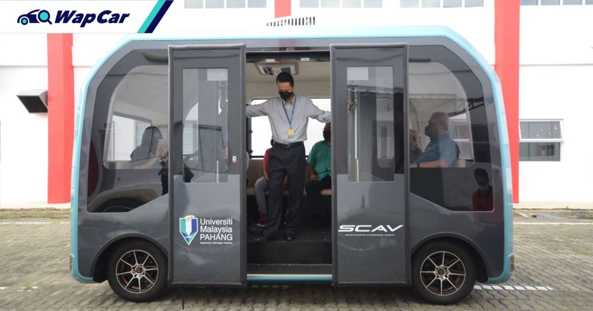 Smart Campus Autonomous Vehicle dari UMP – bas tanpa pemandu buatan Malaysia yang pertama! 01