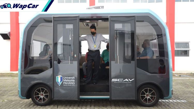 Smart Campus Autonomous Vehicle dari UMP – bas tanpa pemandu buatan Malaysia yang pertama!