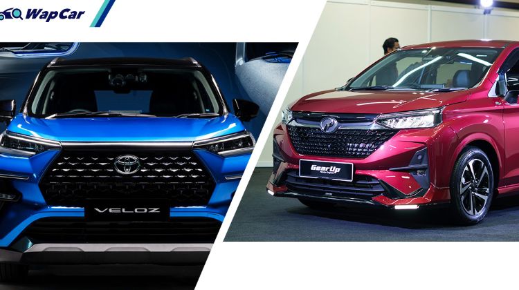 Perodua Alza vs Toyota Veloz - RM 20k extra for a 'T' badge, or is there more to it?