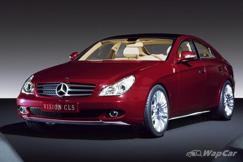 The Mercedes-Benz CLS wasn't the first 4-door coupe, but it helped revolutionise it 02