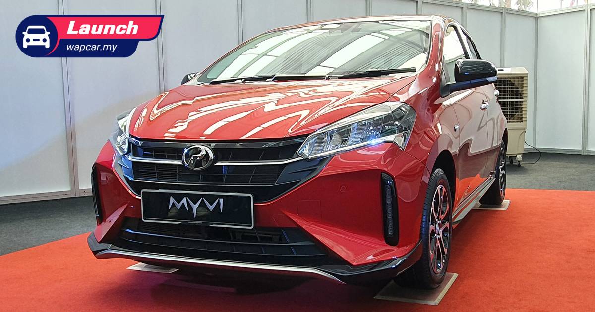 Launched in Malaysia: 2022 Perodua Myvi facelift - From RM 45k – 58k, CVT, PSDA 01