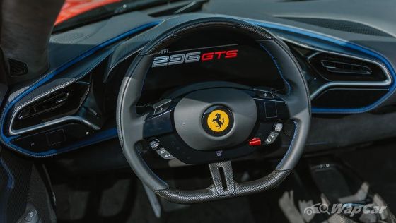 2022 Ferrari 296 GTS V6 Interior 003