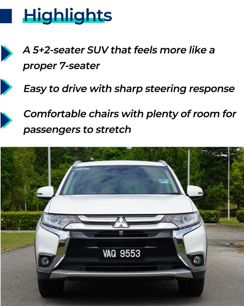 Review: Mitsubishi Outlander 2.0 4WD; Long in the tooth but still worthy of attention 02