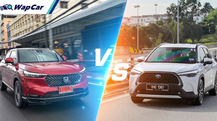 Hybrid SUVs: 2022 Honda HR-V e:HEV vs Toyota Corolla Cross Hybrid - what can Malaysians expect
