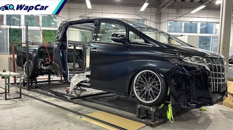 This Alphard-Hilux combo is the ultimate final year project that will debut at Tokyo Auto Salon 2023