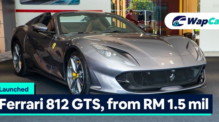 Ferrari 812 GTS lands in Malaysia, last Ferrari NA V12? From RM 1.5 mill before tax