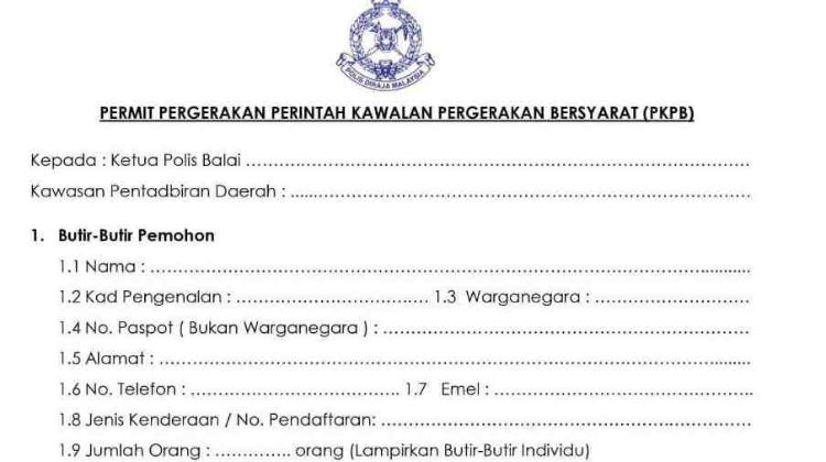 Work in KL but live in Selangor? Do you need to fill in the travel permit to get to work?