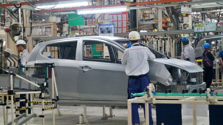 Which car brands' CKD plants are affected by the MCO stop work order?
