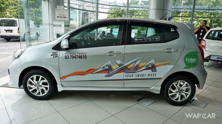 The Perodua Axia 2019 is Malaysia's cheapest new car with VSC