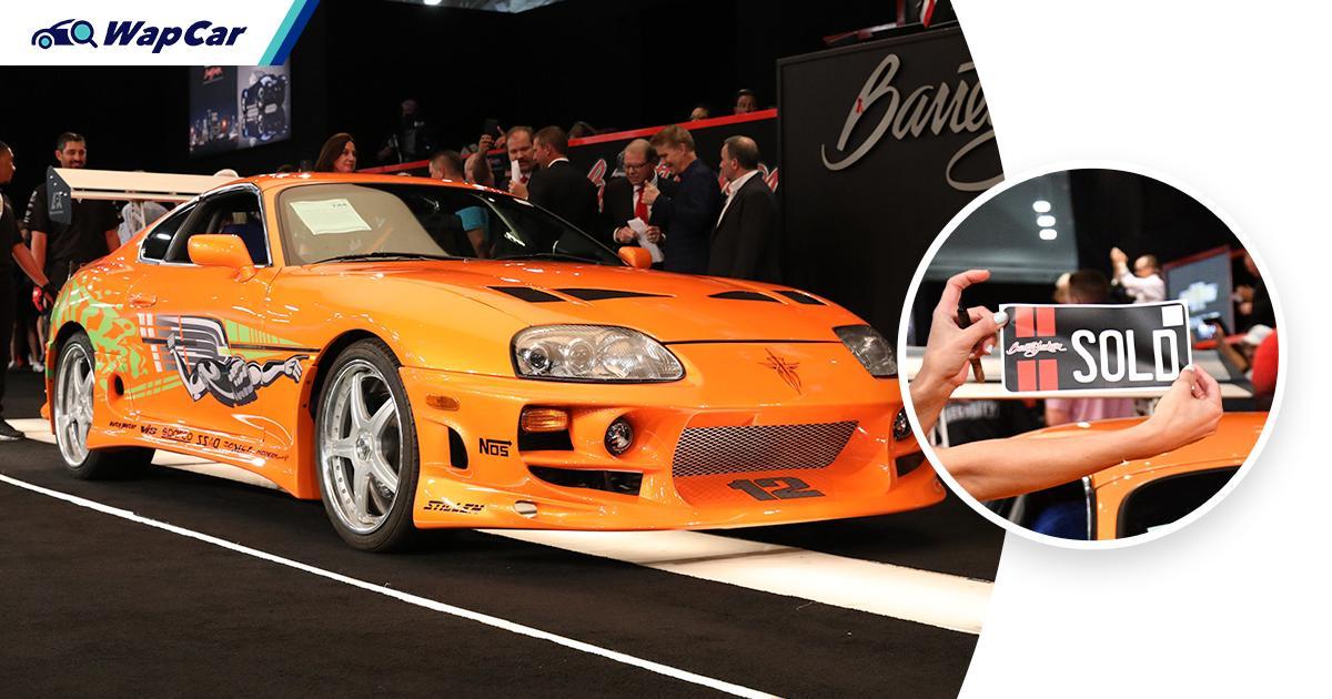 Fast and Furious Toyota Supra sold for record-breaking RM 2.2m 01