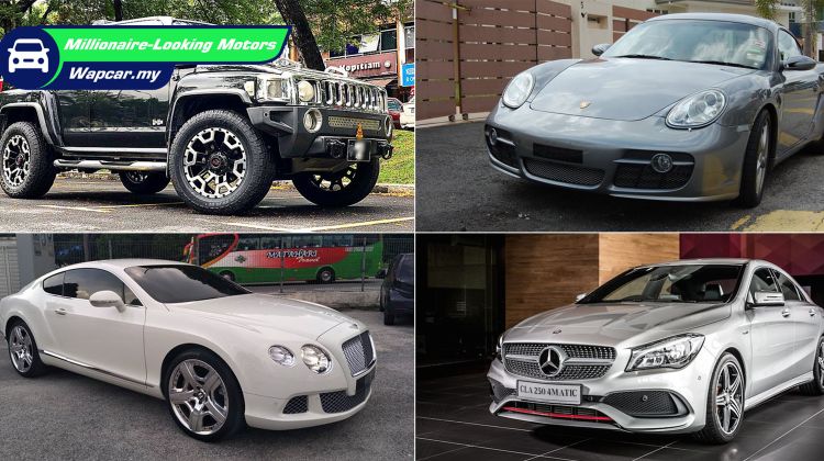 8 millionaire-looking cars for under RM 200k