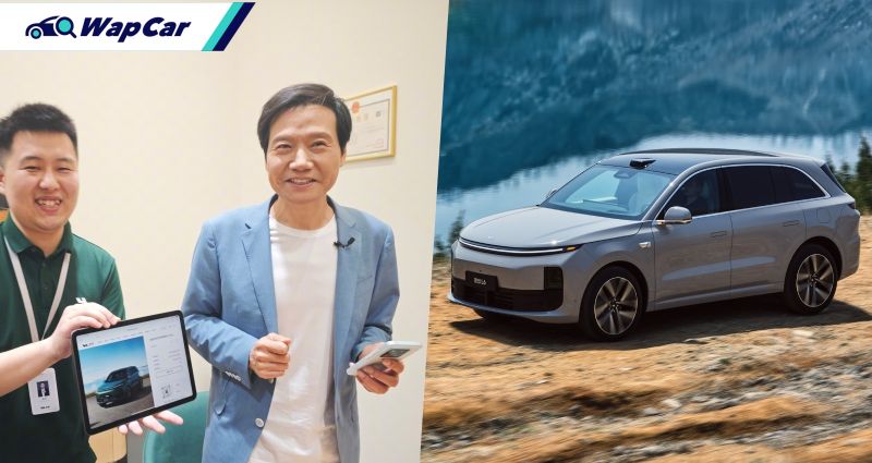 Supporting Team China: Xiaomi's billionaire founder snubs German luxury brands, buys Li Auto's L6 01