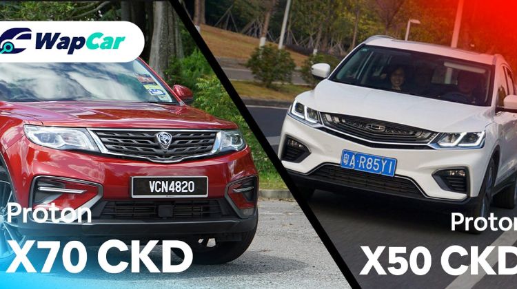 Two new Proton models in 2020, Proton X70 CKD and Proton X50!