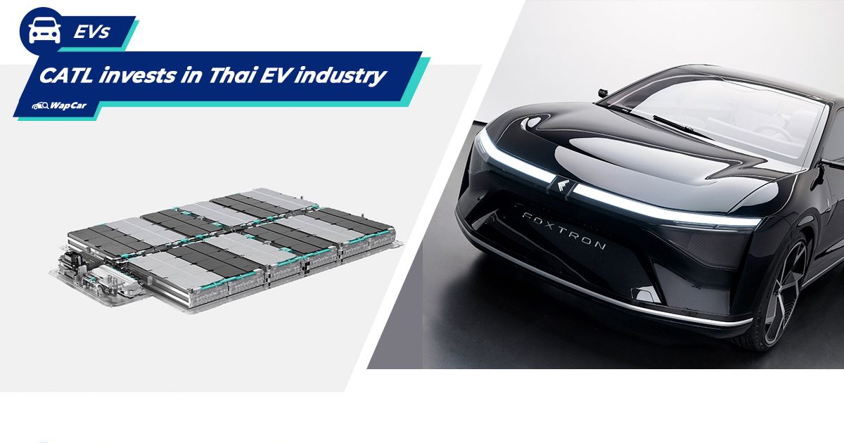 Thai EV makers set to benefit with technology from Chinese battery giant, CATL 01