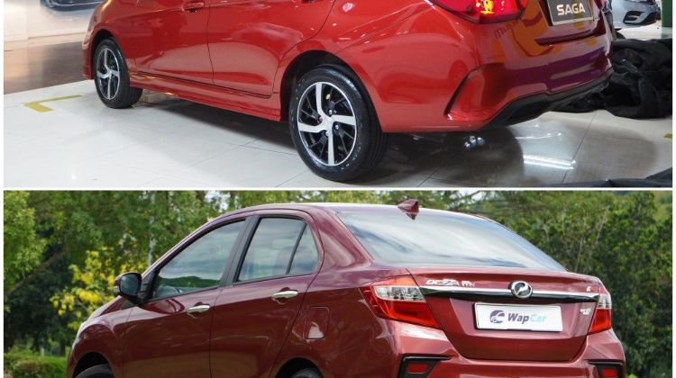 2022 Proton Saga facelift vs Perodua Bezza – Let’s debate on which is the better entry-level sedan