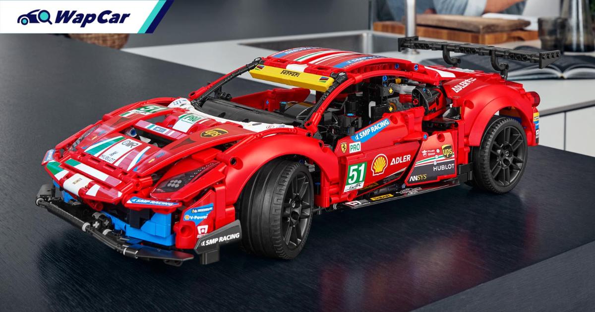 Lego unveils Ferrari 488 GTE, 1,688 pieces, yours for RM 800 01