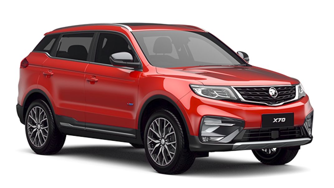 Proton X70 Ruby Red