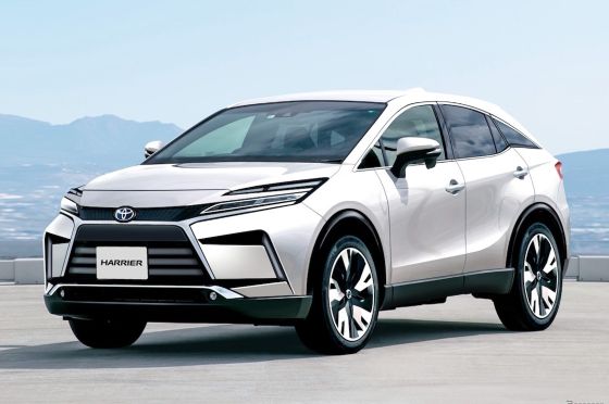 Report: 2024 Toyota Harrier facelift to debut later this year with Crown/Prius' hammerhead face