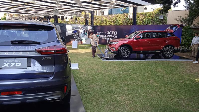 Proton X70 Previewed In Pakistan Powered By 1 5l From X50 Wapcar